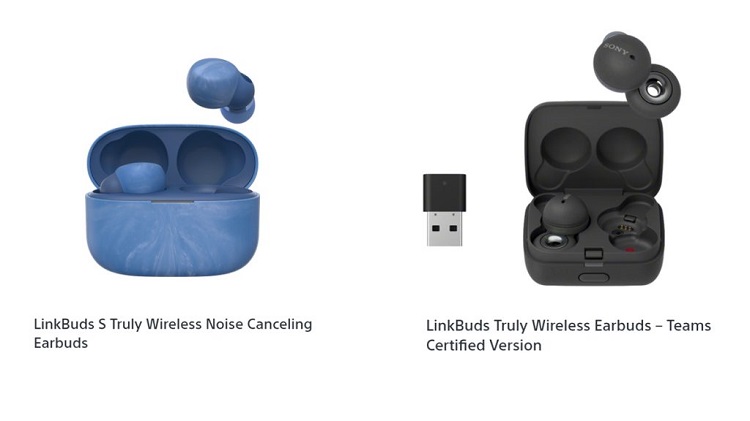 هدفون LinkBuds S Earth Blue سونی