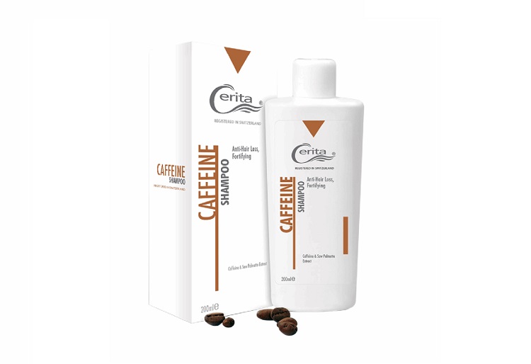 شامپو تقویت کننده و ضد ریزش سریتا مدل Caffeine حجم 200 میلی لیتر