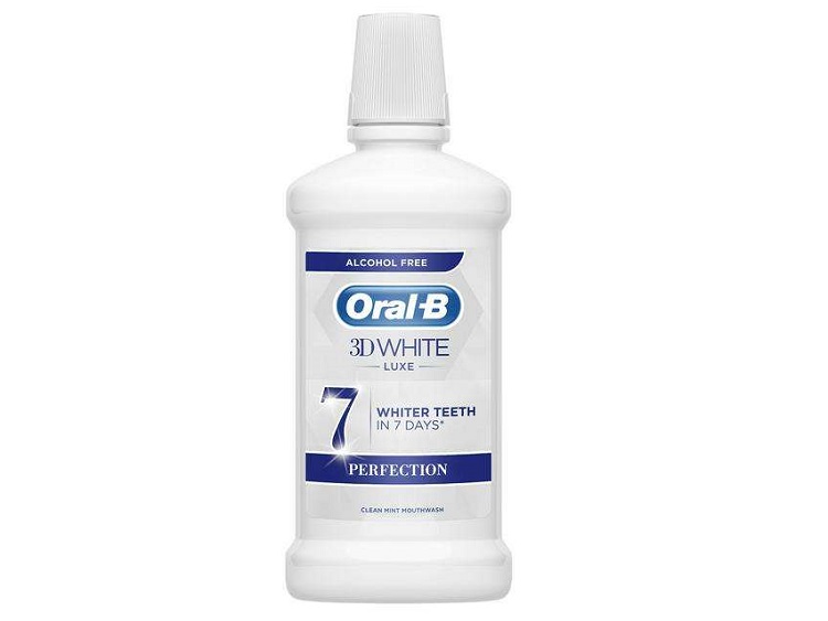 دهان شویه اورال-بی مدل 3D White حجم 500 میلی لیتر