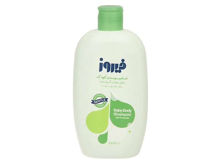  شامپو بدن بچه فیروز مدل Aloe Vera حجم 450 میلی لیتر