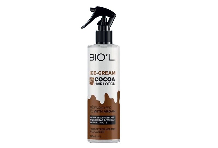 لوسیون مو بیول مدل Ice Cream Cocoa حجم 250 میلی لیتر