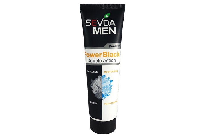  ماسک صورت Sevda مدل Power Black حجم 100 میلی لیتر