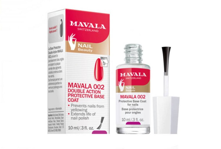 محلول محافظ ناخن ماوالا مدل Double Action Protective Base Coat حجم 10 میلی لیتر