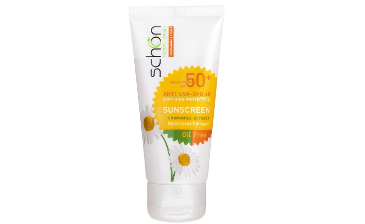 کرم ضد آفتاب رنگی فاقد چربی شون با رنگ طبیعی + SPF50
