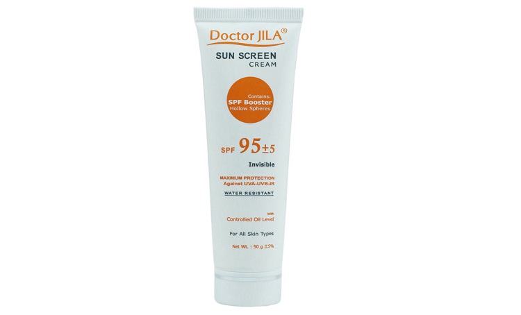 کرم ضد آفتاب دکتر ژیلا مدل Invisible با Spf 95 حجم 50میلی لیتر