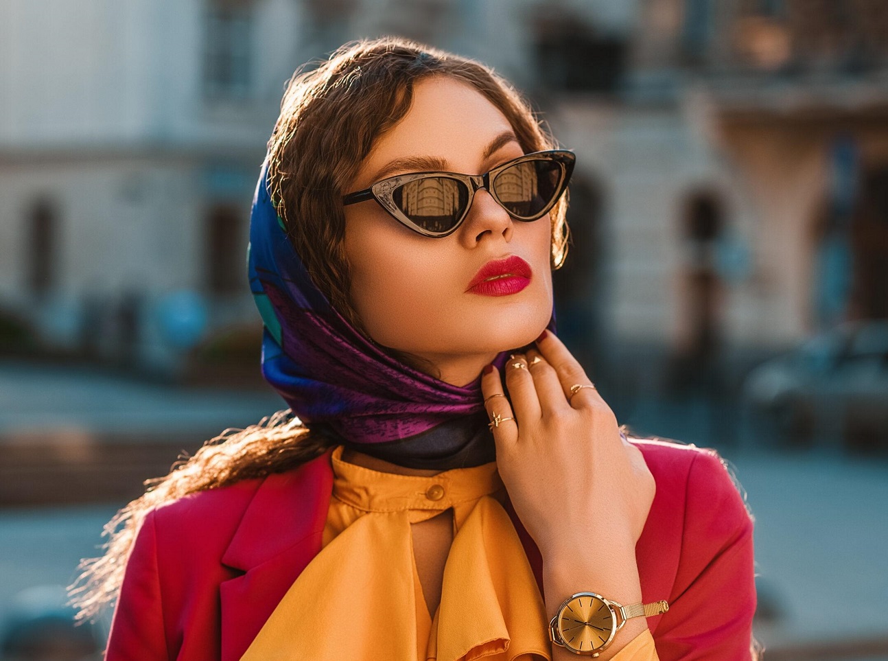 عینک گربه ای