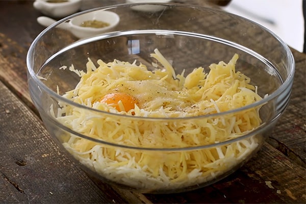 سیب زمینی رنده شده