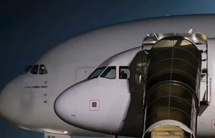 تفاوت A380 امارات با بزرگ‌ترین هواپیمای ایران‌ایر! + ویدئو