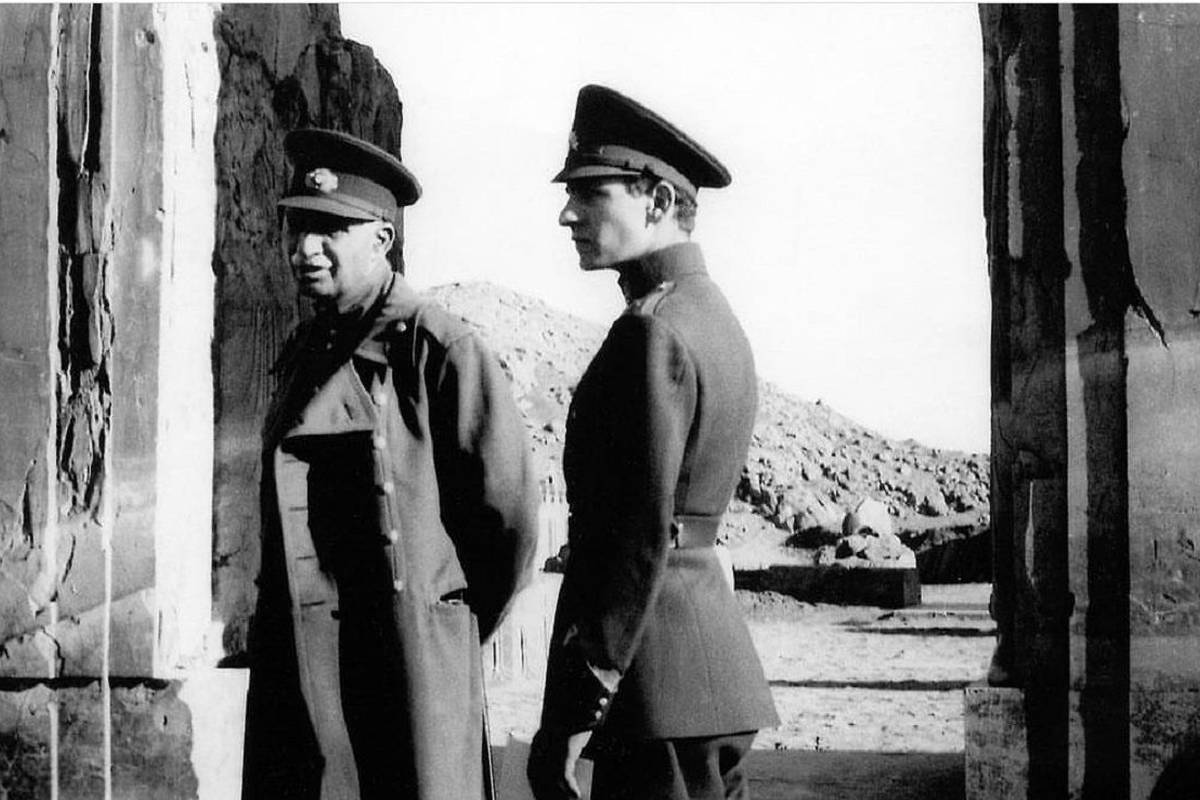 سفر در زمان؛ «پسران رضاخان در لباس نظامی» در دهه 1310 + عکس