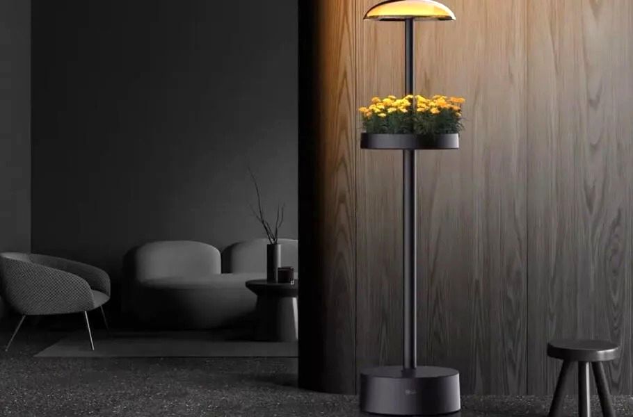 ال‌جی در CES 2025 چراغ هوشمند برای پرورش گیاهان خانگی معرفی می‌کند
