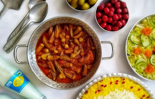 خوشمزه بپزید؛ طرز تهیه خورش بامیه به روش جنوبی ها