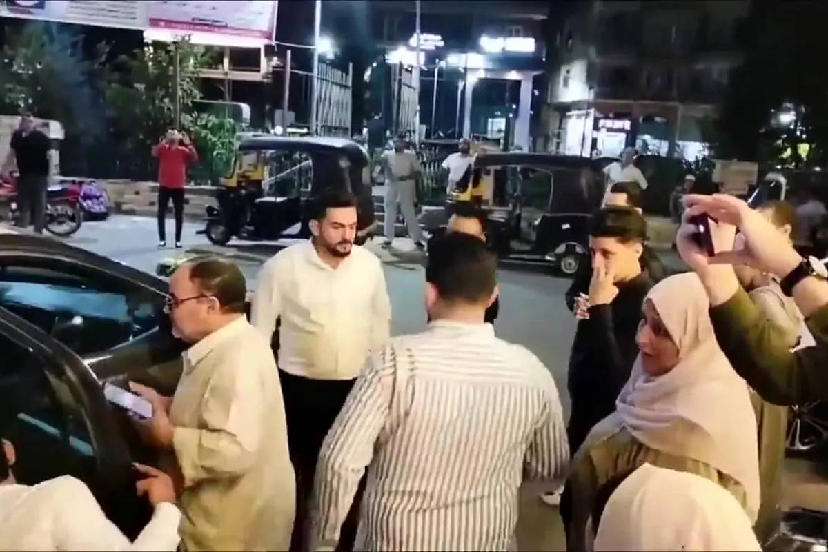 (ویدئو) لحظه شوکهکننده ربوده شدن یک داماد در شب عروسیاش مقابل چشم عروس