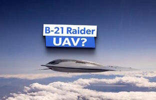 بمب افکن پنهانکار B-۲۱ Raider می‌تواند بدون خلبان پرواز کند؟