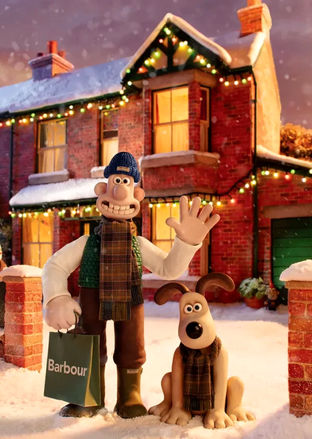  ویدیویی از پشت صحنه انیمیشن کوتاه Wallace & Gromit به مناسبت کریسمس 