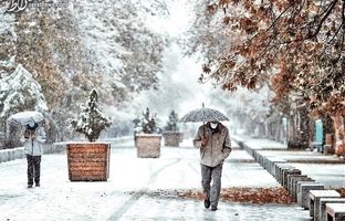 تهران شنبه برفی می‌شود
