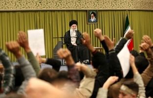 فرزند شهید سیدحسن نصرالله در دیدار امروز رهبر انقلاب + تصویر