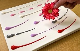 آموزش نقاشی: جادوی رنگ‌های صورتی و قرمز در خلق طبیعت سحرانگیز + ویدئو