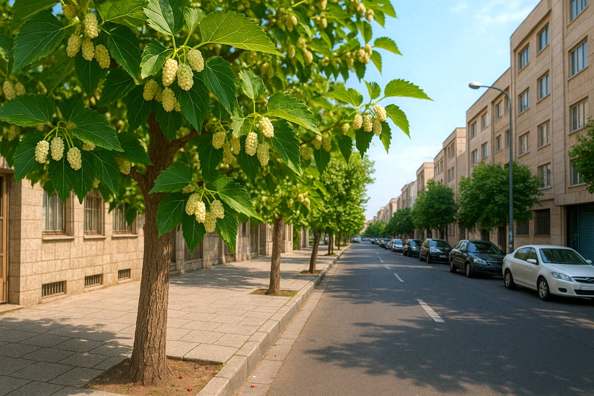 آیا خوردن توت درختان در خیابانهای تهران و شهرهای بزرگ بی خطر است؟
