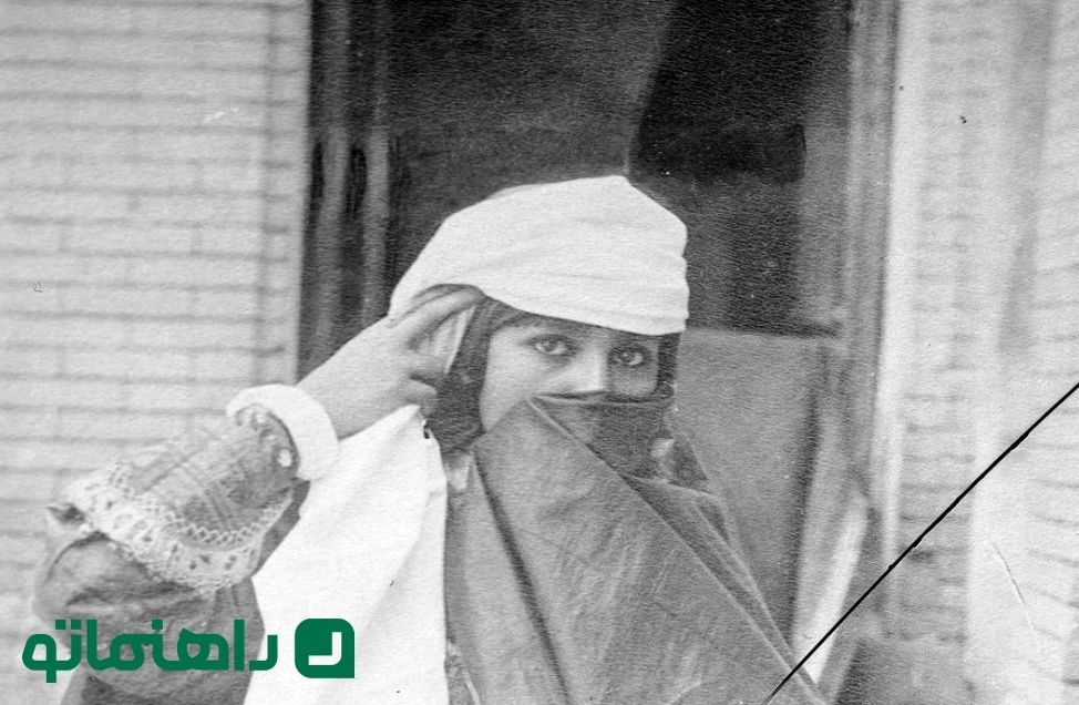 چشمان متفاوت یک زن قاجاری + عکس