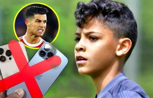 (ویدئو) رونالدو: برای پسرم آیفون نمی‌خرم!