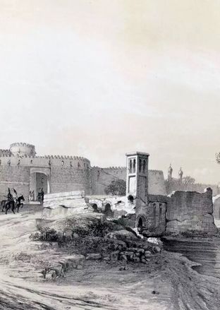 تصویر تهران و قله دماوند در اولین نشریه انبوه جهان؛ 170 سال پیش