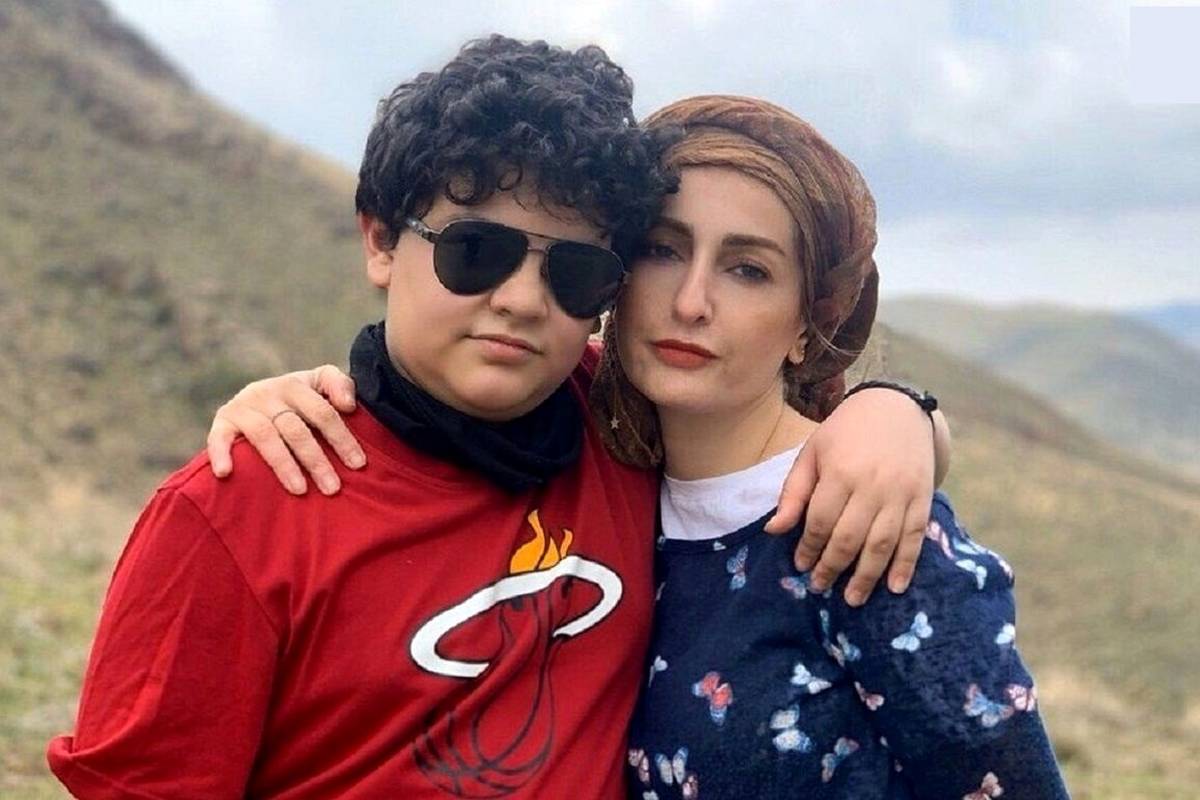 (عکس) تغییر چهره عجیب «نویان» پسر شقایق دهقان بعد 6 سال در 17 سالگی