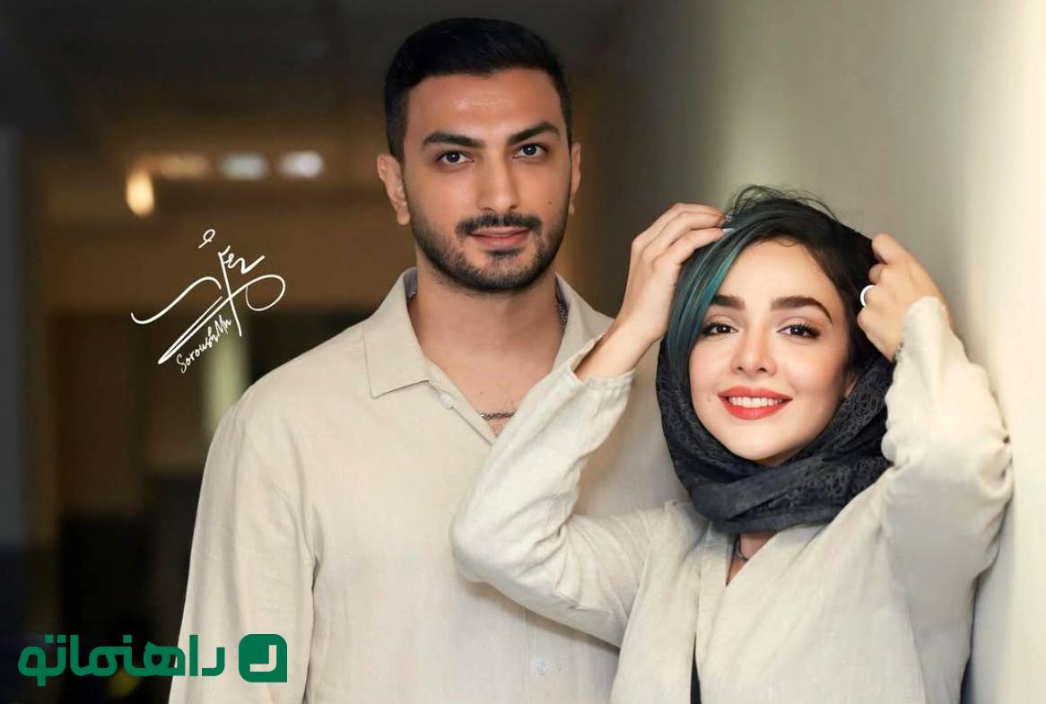 نوروز ۱۴۰۴؛ سفره هفت سین نقره‌ای به سبک المیرا دهقانی و مهدی فکری