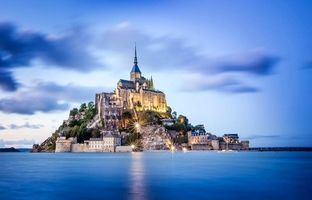 مونت-سن-میشل؛ جزیره ای در دل دریا + ویدئو