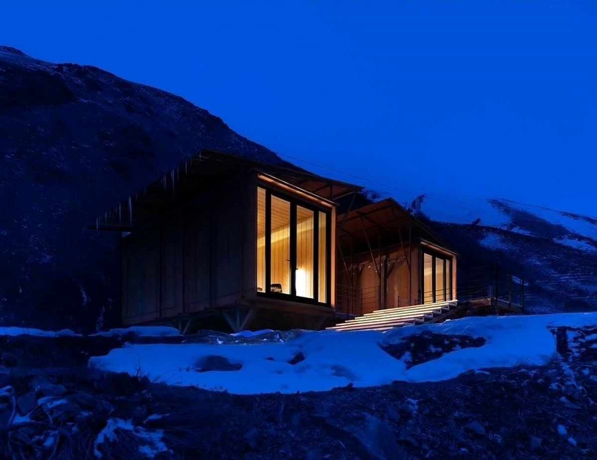 کلبه‌ای در جاده چالوس فینالیست جایزه معماری شد + عکس