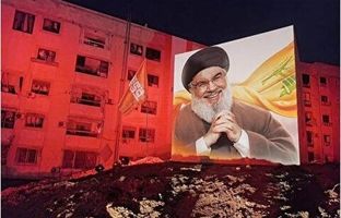  تصاویر مخفیانه؛ دقایقی پس از لحظه انفجار محل شهادت سید حسن نصرالله + ویدئو