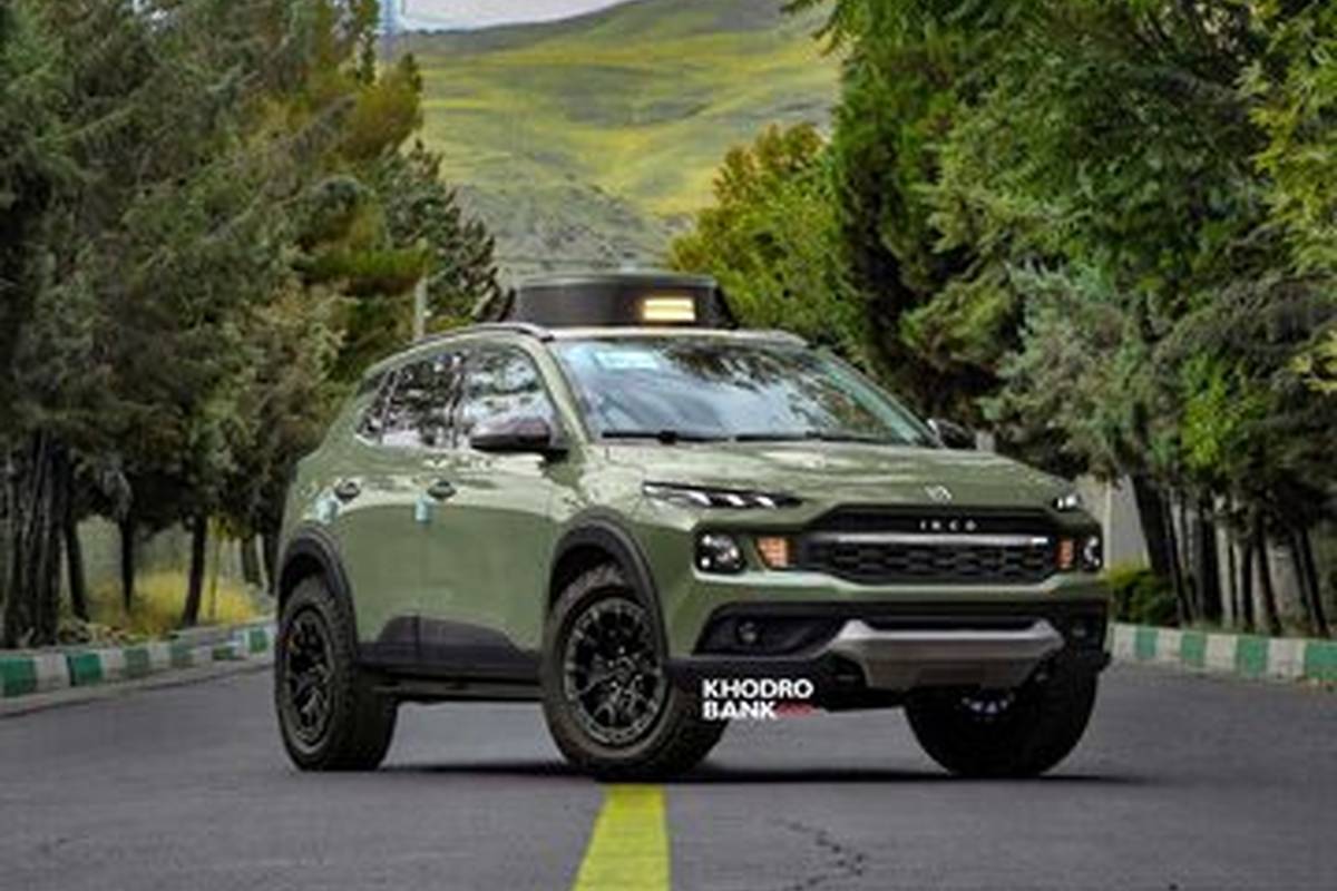 خودروی آفرودی ایرانخودرو معرفی شد