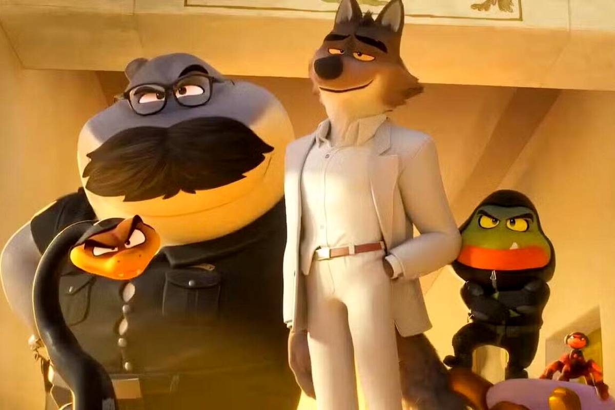 تصویری از شخصیت مستر ولف در انیمیشن The Bad Guys 2 منتشر شد