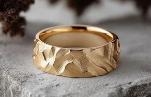 حلقه‌های طلا مینیمال و مدرن؛ اگر از طرح های تکراری خسته شده اید + عکس