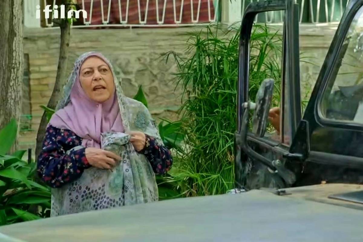 «بی بی» در اتاق گریم سریال بچه مهندس 3؛ سال 1399