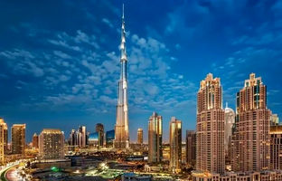
ولیعهد دبی از روی برج خلیفه پرید + ویدئو