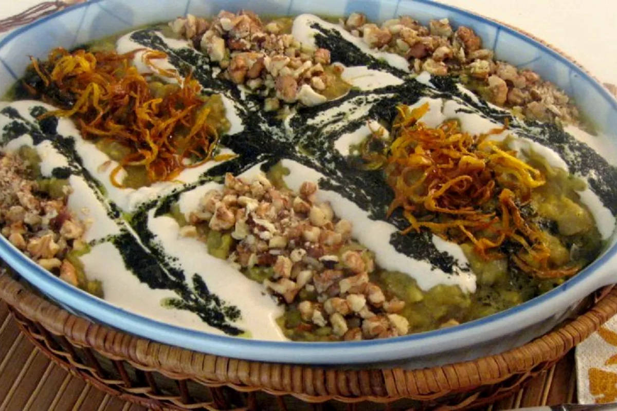 طرز تهیه آش ماشاب برای افطاری