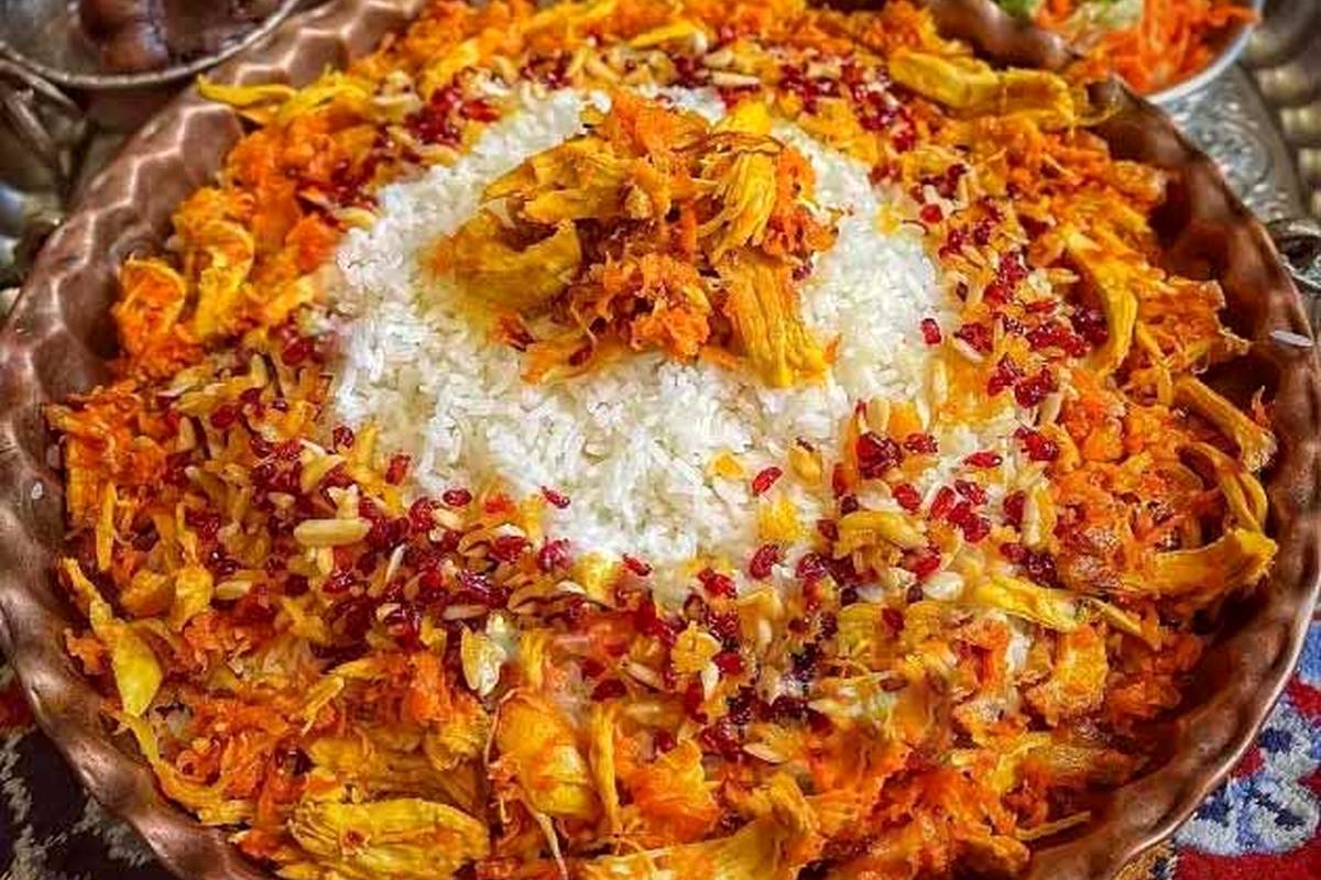 هویج پلو با مرغ رو به سبک رستورانی درست کن!