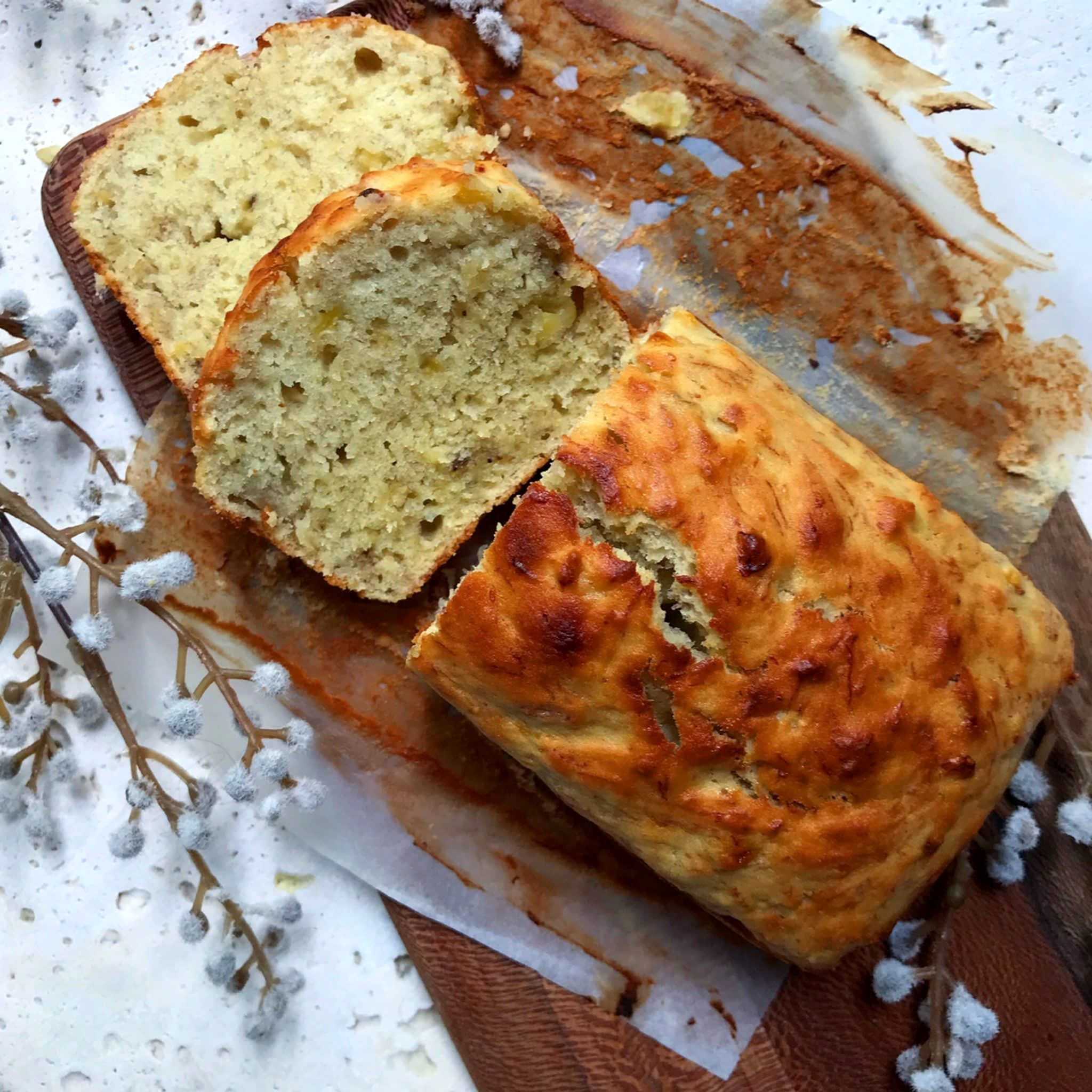 نان موزی یه میان وعده‌ی عالی! مخصوصا اگه بچه مدرسه‌ای داری!