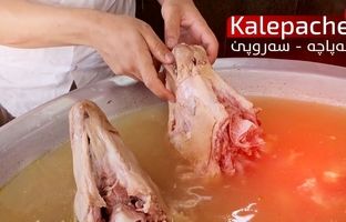 (ویدئو) غذاهای مشهور خیابانی؛ کله پاچه با سیرابی شکم پر در اقلیم کردستان عراق