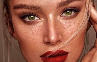 سلبریتی های زیبا با کک و مک!