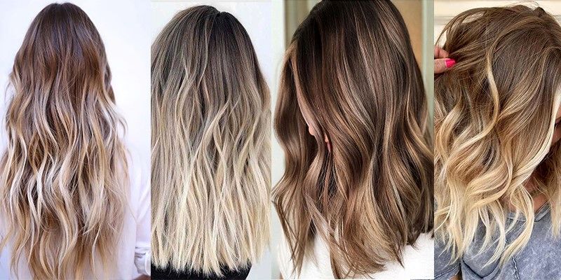 فرق و تفاوت اصلی رنگ مو آمبره و سامبره و بالیاژ