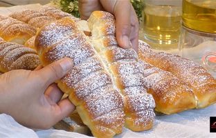 (ویدئو) طرز تهیه نان شکلاتی صبحانه با مغز نوتلا، نرم و خوشمزه