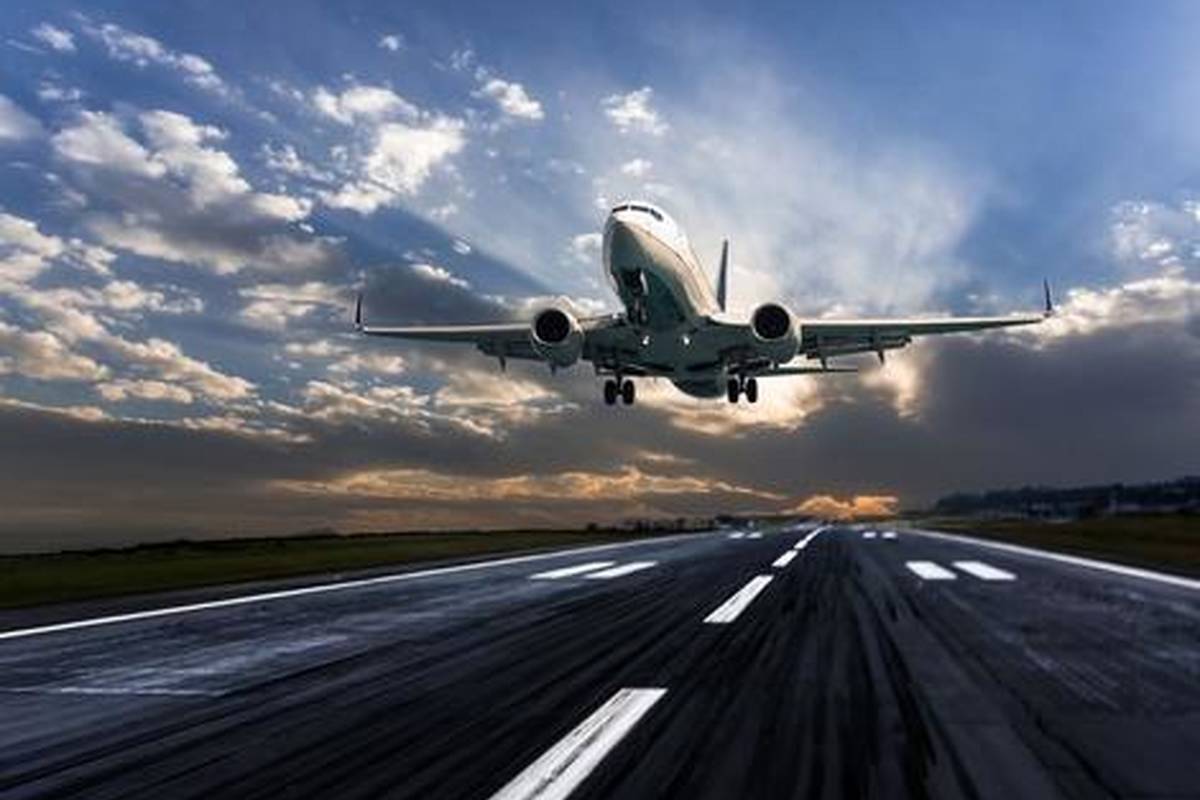(ویدئو) فرود زیبای یک هواپیمای مسافربری در کیش