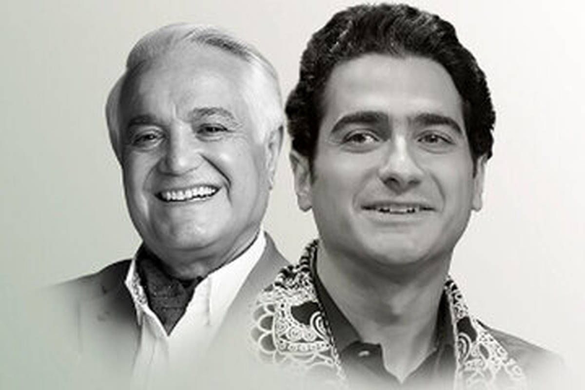 استقبال از همایون شجریان و انوشیروان روحانی در سلیمانیه عراق + ویدئو