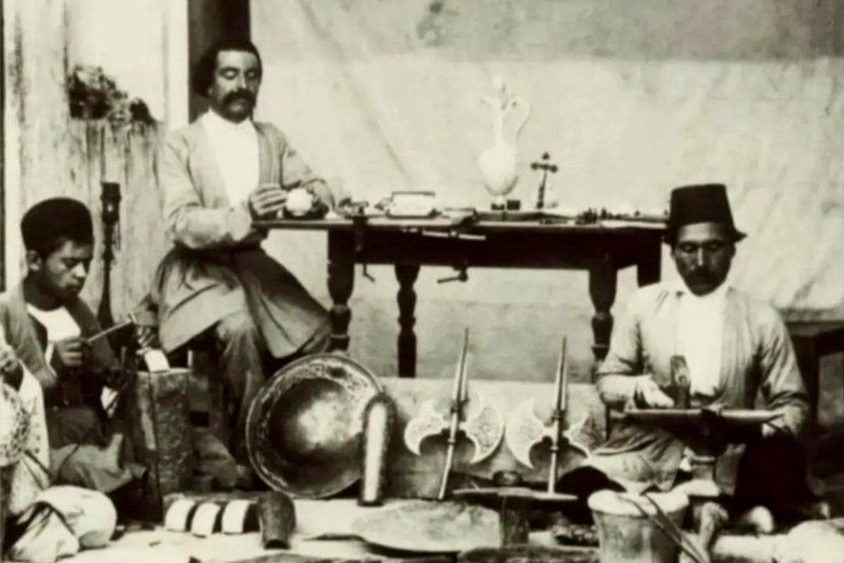 حجره زرگری در دوره قاجاریه 