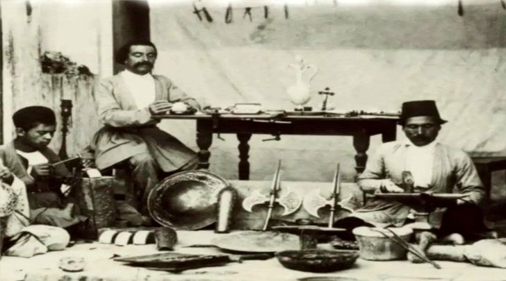 حجره زرگری در دوره قاجاریه 