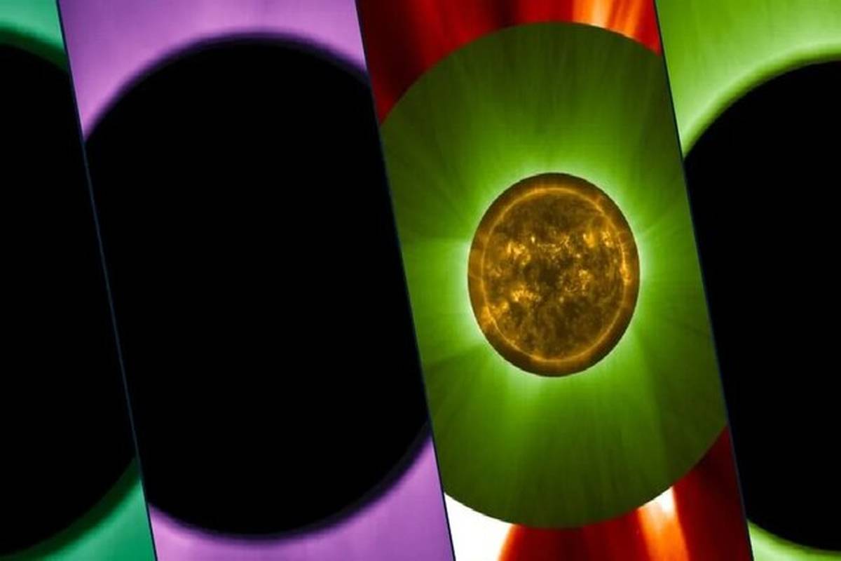 اولین تصاویر خورشیدگرفتگی مصنوعی منتشر شدند