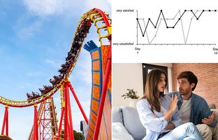 ترن هوایی عشق: چرا احساس ما نسبت به رابطه عاشقانه همیشه ثابت نیست؟