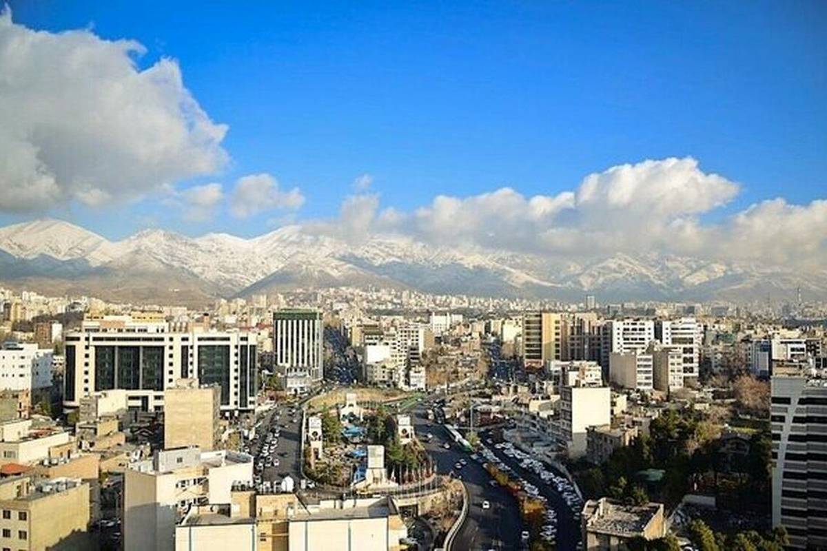 شاخص آلودگی هوای تهران امروز ۱۶ فروردین ۱۴۰۴
