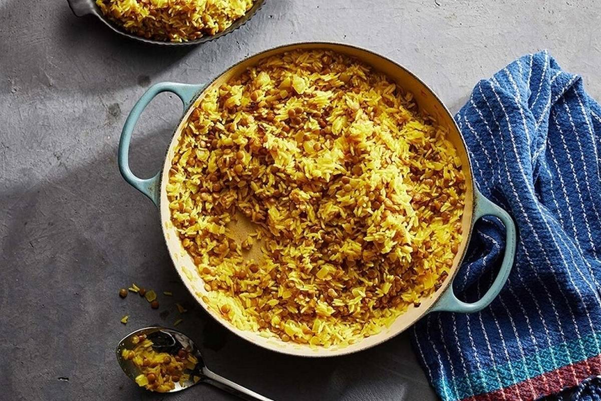 چطور بدون گوشت عدس پلو بپزیم ؟ ؛ بهترین جایگزینهای گوشت در عدس پلو